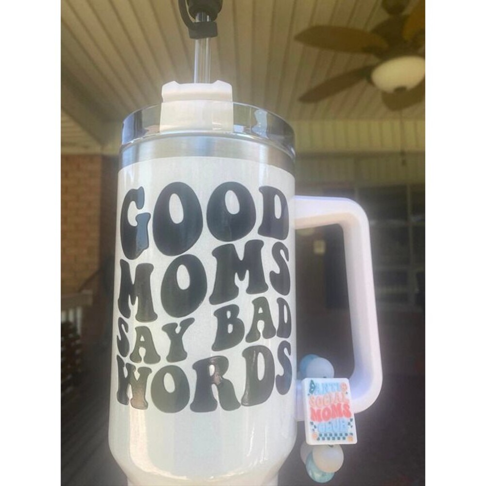 Good Moms Say Bad Words Tumbler Set